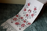 アンティークリネン 東欧刺繍